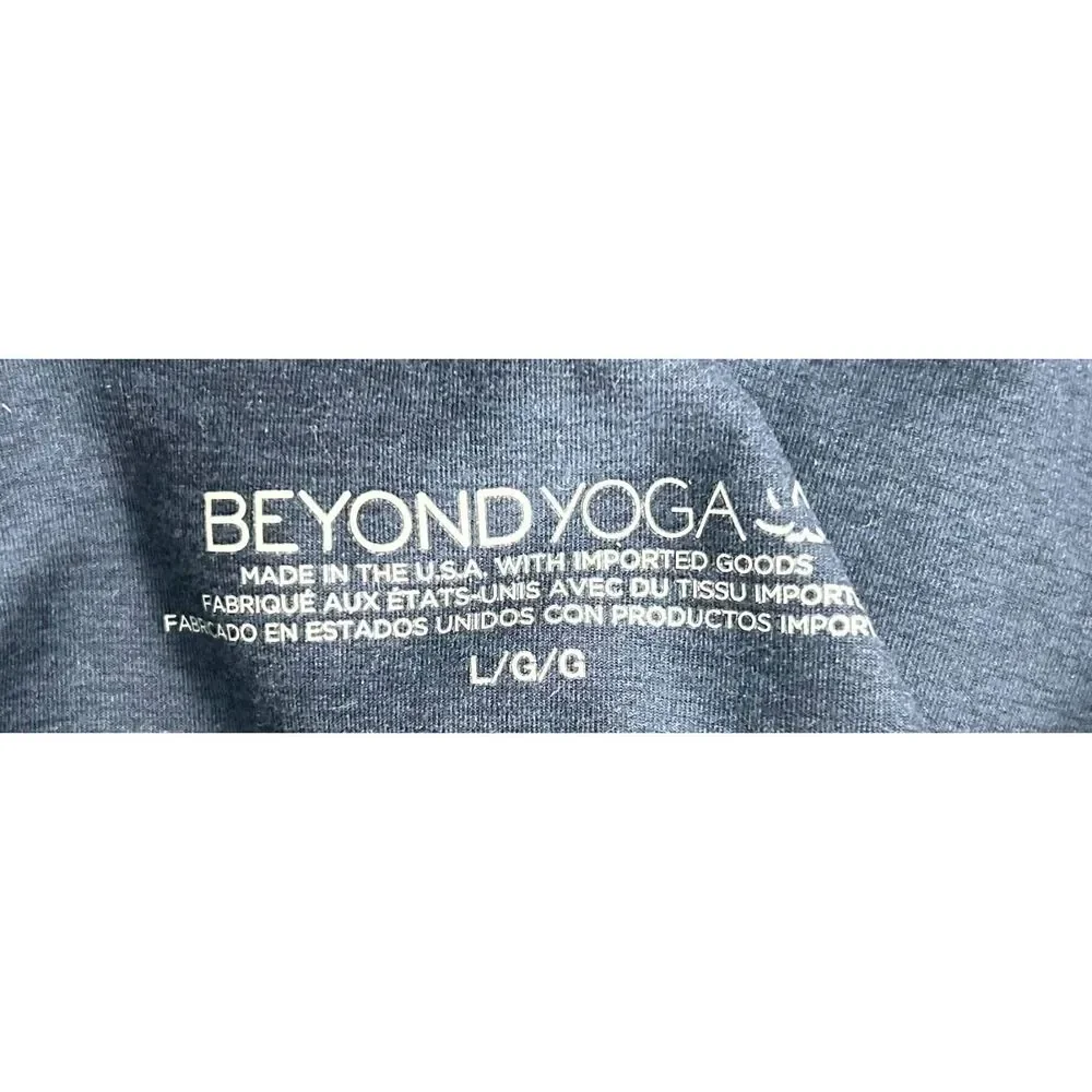 Beyond Yoga SD3452 Spacedye Out of Pocket High Waisted Midi Legging L Blue - Picture 5 of 7